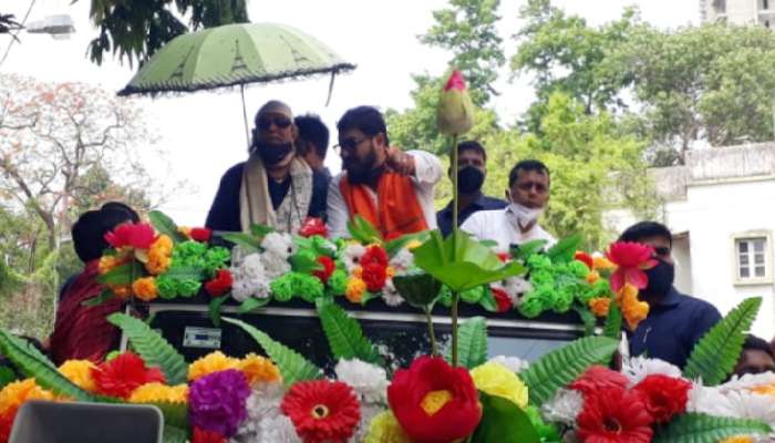 &#039;বিজেপি ক্ষমতায় এলে দাঙ্গা, সন্ত্রাস হবে না&#039;, বললেন &#039;মহাগুরু&#039; Mithun 