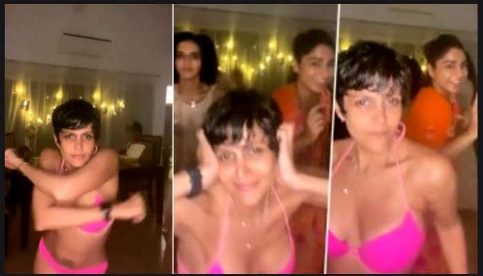 জন্মদিনের পার্টিতে বিকিনি পরে তুমুল নাচ Mandira Bedi-র, ভাইরাল ভিডিয়ো