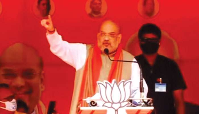 WB Assembly Election 2021: ক্ষমতায় এলে ঠাকুরনগর স্টেশনের নাম হবে শ্রীধাম ঠাকুরনগর, ঘোষণা Shah-র