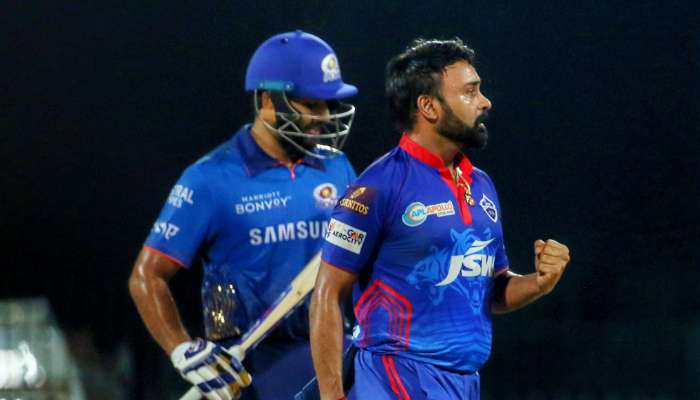 IPL 2021, DC vs MI: &#039;বুড়ো&#039; হাড়ে ভেল্কি দেখালেন Amit Mishra! স্পিনের জালে জড়িয়ে মুম্বই তুলল ১৩৭