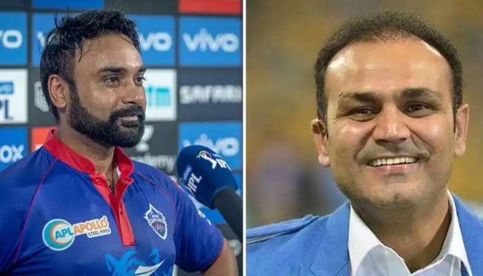 IPL 2021: &#039;আমার বেতন বাড়িয়ে দেওয়া হোক&#039;! Amit Mishra বলেছিলেন Virender Sehwag কে