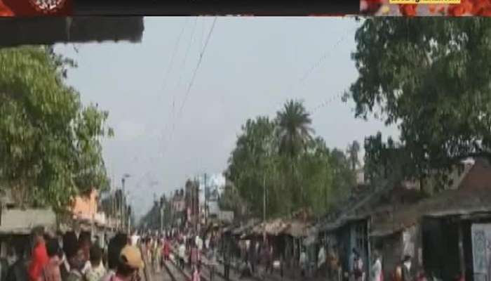 Champahati train strike to sealdah 