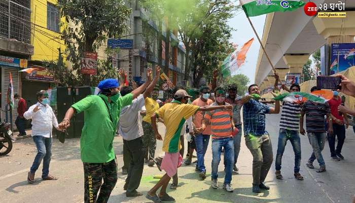 ভোট প্রবণতায় ২০০ আসন পার করল TMC, একশো টপকাতেও ব্যর্থ BJP   