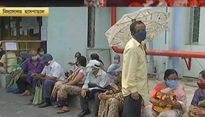 Long queue for vaccination in different parts of kolkata and districts