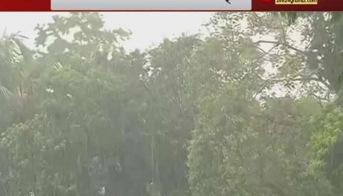 Heavy rain in and around kolkata ahead of cyclone YAAS