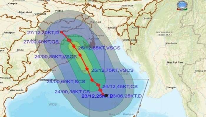 Cyclone Yaas-এর রিয়্যাল টাইম গতিবিধি জানুন নিজেই, রইল উপায়