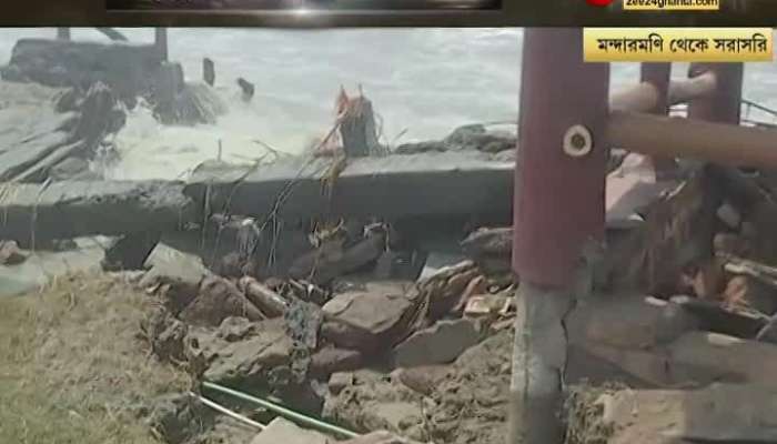 Mandarmani tourism get a blow due to cyclone yaas