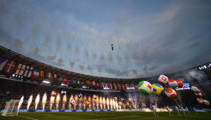  UEFA EURO 2020: ছিমছাম উদ্বোধনী অনুষ্ঠানেই ইউরো কাপের ঢাকে কাঠি পড়ে গেল
