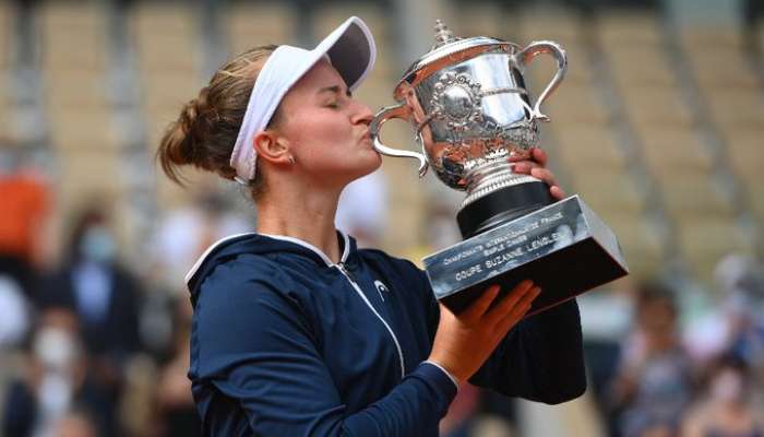  French Open 2021: রোলাঁ গারোয় ইতিহাস! ৪০ বছরে এই প্রথম চেক প্রজাতন্ত্রের চ্যাম্পিয়ন Barbora Krejcikova 