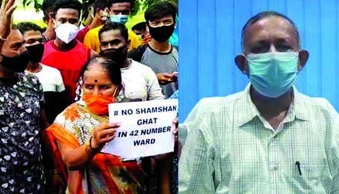 এলাকাবাসীর বিরোধে বন্ধ হল শ্মশানের চুল্লি নির্মাণের কাজ; জেলে ঢোকানোর হুঁশিয়ারি গৌতমের