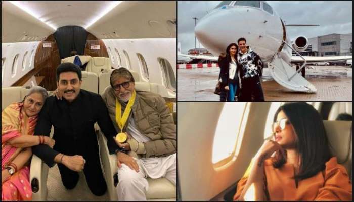 Amitabh, Shahrukh, Akshay, থেকে Priyanka, বিলাসবহুল প্রাইভেট জেটের মালিক যে তারকারা