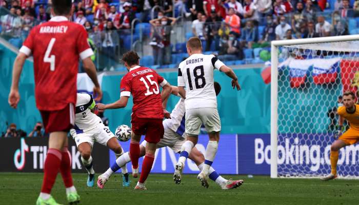 UEFA EURO 2020: ঘরের মাঠে রাশিয়া হারিয়ে দিল ফিনল্যান্ডকে