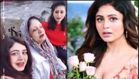 পাহাড়ে প্রকৃতির কোলে বসে মা ও দিদির সঙ্গে মিলে 'আহা কী আনন্দ' গান ধরলেন Ritabhari