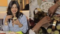 নিউইয়র্কে নতুন রেস্তোরাঁ উদ্বোধন Priyanka-র, বন্ধুদের সঙ্গে জমিয়ে খেলেন 'ফুচকা'