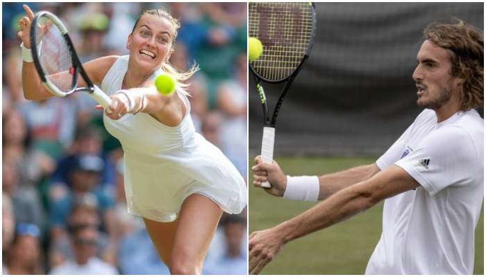 Wimbledon 2021: শুরুতেই জোড়া অঘটন, ছিটকে গেলেন Tsitsipas ও Kvitova