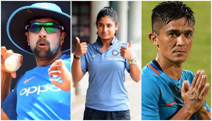 খেলরত্নের দৌড়ে Mithali Raj, R Ashwin এর সঙ্গে Sunil Chhetri
