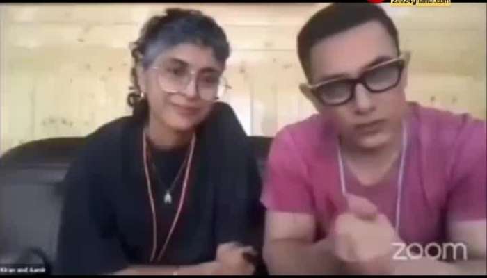 Aamir - Kiran Divorce: Aamir Khan-Kiran Rao hold hands, appears in video afrer divorce announcement
