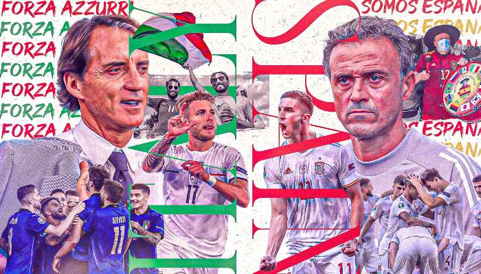 UEFA EURO 2020: রাত পোহালেই মেগা ম্যাচে মুখোমুখি Italy vs Spain, জানুন বিস্তারিত