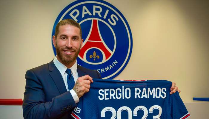 ২ বছরের চুক্তিতে Sergio Ramos এলেন Paris Saint-Germain এ খেলতে