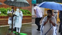 নিজের ছাতা নিজেই ধরলেন Mamata, মোদীকে দিলেন ২০২৪-এ দিল্লির হাওয়া বদলের পূর্বাভাস? 