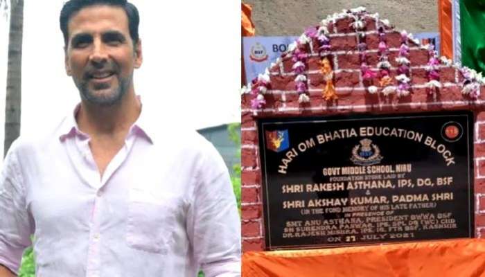 Akshay-র অনুদানের টাকায় ফের তৈরি হচ্ছে Kashmir-র এই জরাজীর্ণ স্কুল, ছবি পোস্ট BSF-র