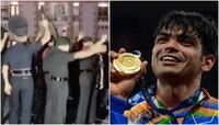 দেখুন ভিডিয়ো: ভারতীয় সেনার সুবেদার Neeraj Chopra র সাফল্য উদযাপন সহযোদ্ধাদের