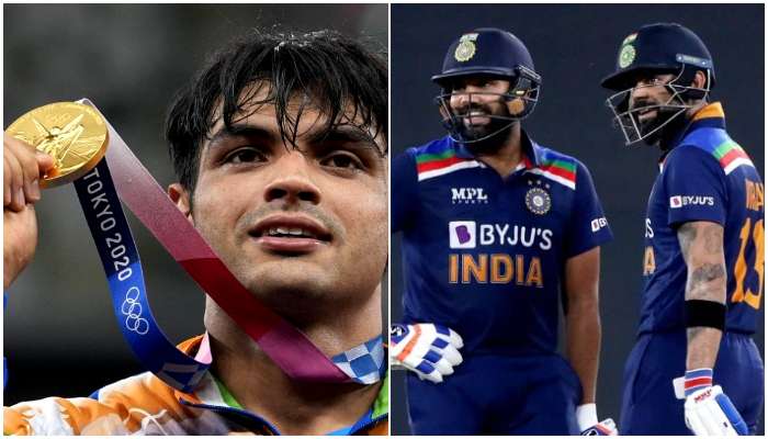 Neeraj Chopra: নীরজ-মীরাবাঈদের কুর্নিশ করলেন Virat Kohli ও Rohit Sharma