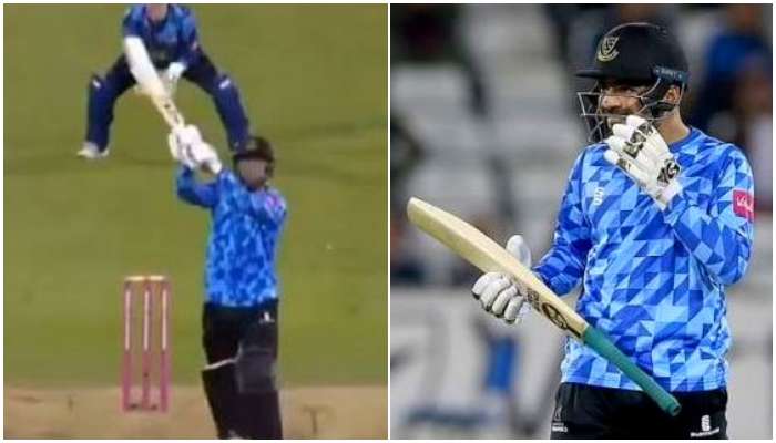 ভিডিয়ো দেখুন: Rashid Khan যখন MS Dhoni! ফের হাঁকালেন Helicopter Shot 