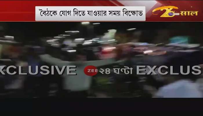 EXCLUSIVE: Protests and slogans surrounding cars - Suvendu Adhikari in the face of protests in Tamluk again
