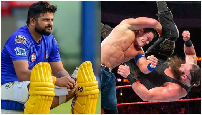 IPL 2021: Suresh Raina যখন John Cena! সতীর্থের সঙ্গে করলেন এই আচরণ, রইল ভিডিয়ো