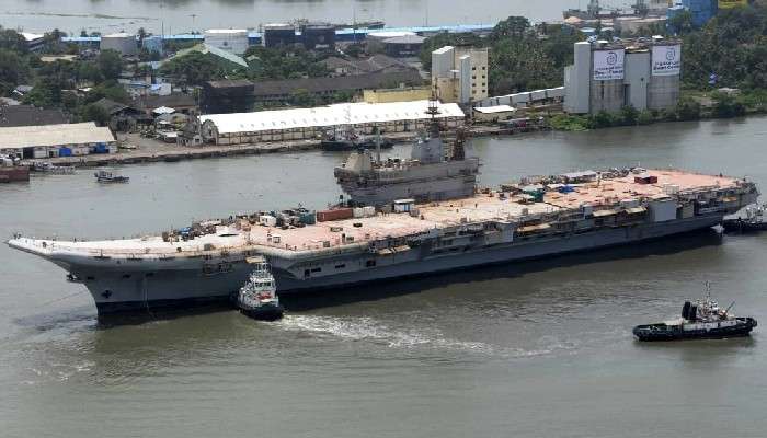  Kochi: বিস্ফোরণে INS Vikrant উড়িয়ে দেওয়ার হুমকি, Cochin Shipyard-এ কড়া সতর্কতা