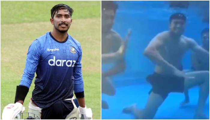 Soumya Sarkar: পুলে &#039;পানি পানি&#039; নেচে ফেসবুকে ভিডিয়ো পোস্ট বাংলাদেশের ক্রিকেটারের