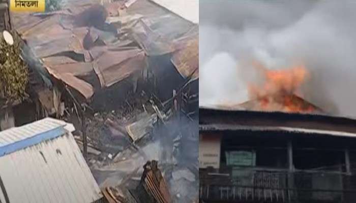 Kolkata: নিমতলা ঘাট স্ট্রিটে ভয়াবহ আগুন, ভস্মীভূত বস্তির ২০টিরও বেশি বাড়ি, ঘটনাস্থলে দমকল 