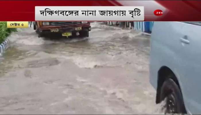 Disaster in South Bengal all day long, continuous rain in Kolkata