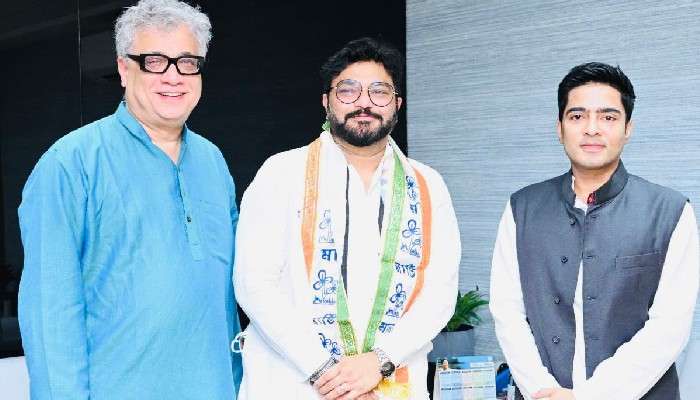 Babul Supriyo in TMC: রাজনীতিতেই ফিরলেন বাবুল, অভিষেকের হাত ধরে যোগ দিলেন জোড়াফুলে