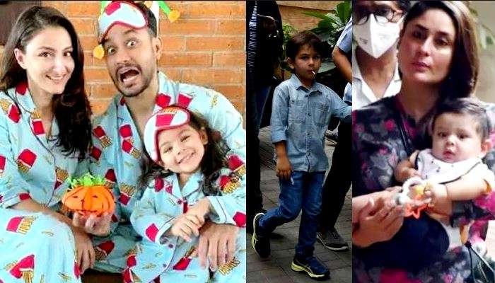 Inaaya Naumi Kemmu&#039;s 4th Birthday: তৈমুর, জেহ-কে নিয়ে হাজির করিনা