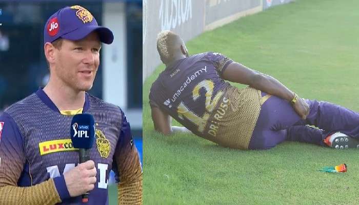 IPL 2021: Andre Russell কি প্লে-অফে খেলবেন? বড় আপডেট দিলেন Eoin Morgan