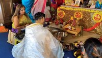 #উত্সব: ঢাক-কাসর ঘণ্টা-নাচে এবারেও মাতোয়ারা এডিনবরায় 'সাবাশ'-র পুজো