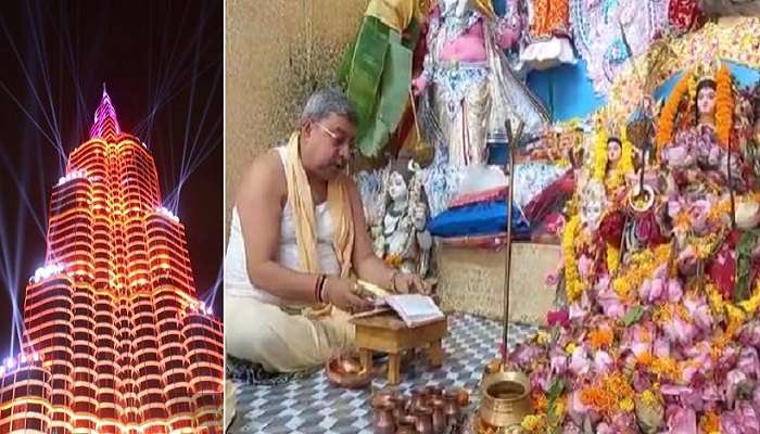 #উৎসব: মন্ত্রী সুজিতের শ্রীভূমির 'বুর্জ খলিফা' পুজোর সমালোচনা সাংসদ কল্যাণের মুখে!