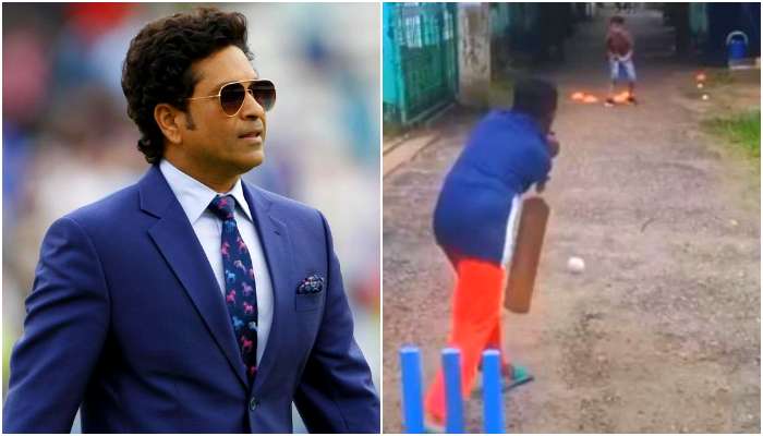 Sachin Tendulkar: খুদের লেগ-স্পিনে মোহিত সচিন! চমকালেন রশিদ-লি  