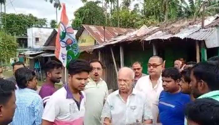 WB By-Polls:  দিনহাটায় প্রচারে বেরিয়ে বিক্ষোভের মুখে BJP প্রার্থী, উঠল &#039;গো-ব্যাক&#039; স্লোগান