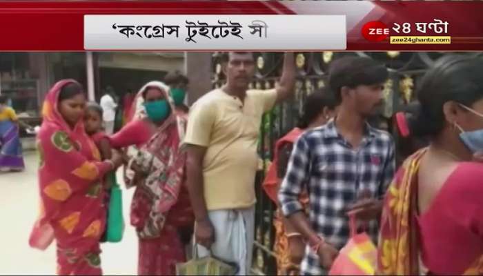 Three days of lockdown restrictions in Sonarpur, though buyers in the market without masks despite strict restrictions