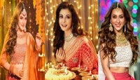 #উৎসব: আলোর উৎসবে সাবেকি সাজে ক্যামেরাবন্দি কোয়েল, শুভশ্রী, মিমি, শ্রাবন্তী
