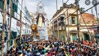 শোভাযাত্রা নয়, প্রতীকীভাবে নিয়ম মেনে প্রতিমা বিসর্জনের নির্দেশ হাইকোর্টের
