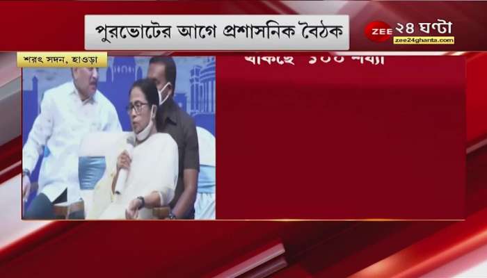 Mamata is angry at the work of land department in Howrah