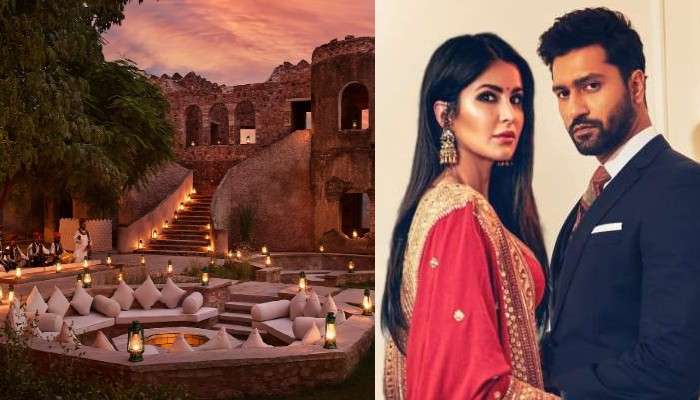 Katrina Kaif-Vicky Kaushal Wedding: বারওয়ারা দুর্গে ক্যাটরিনা-ভিকির বিয়ের আসর,দেখুন অন্দরের ছবি