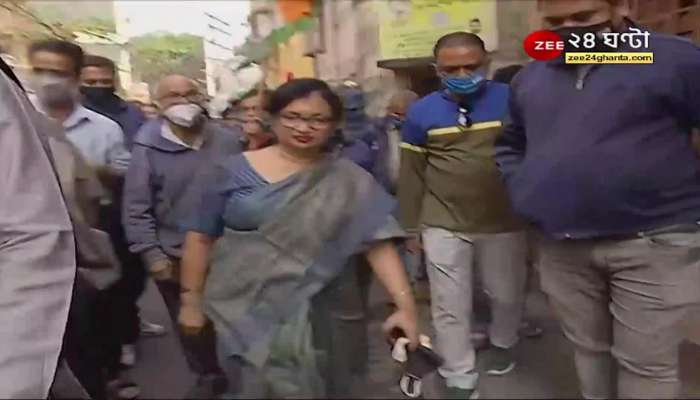 KMC Polls: Sourav Basu, son of Chandrima Bhattacharya, on Sunday campaign in Ward 86, what did the Minister say?