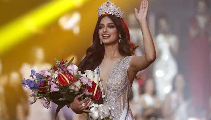 Miss Universe 2021: ২১ বছর পর, ভারতের Harnaaz-র মাথায় মিস ইউনিভার্সের মুকুট