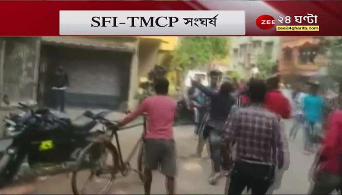 SFI-TMCP clash, 7-8 injured on both sides