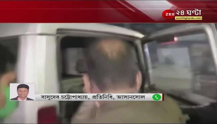 Asansol: chaos in GT Road, Police jeep-bike collision | Bangla News live